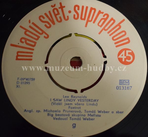 Big Beatová Skupina Mefisto