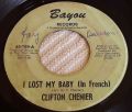 Clifton Chenier-Let's Talk It Over / I Lost My Baby (In French)