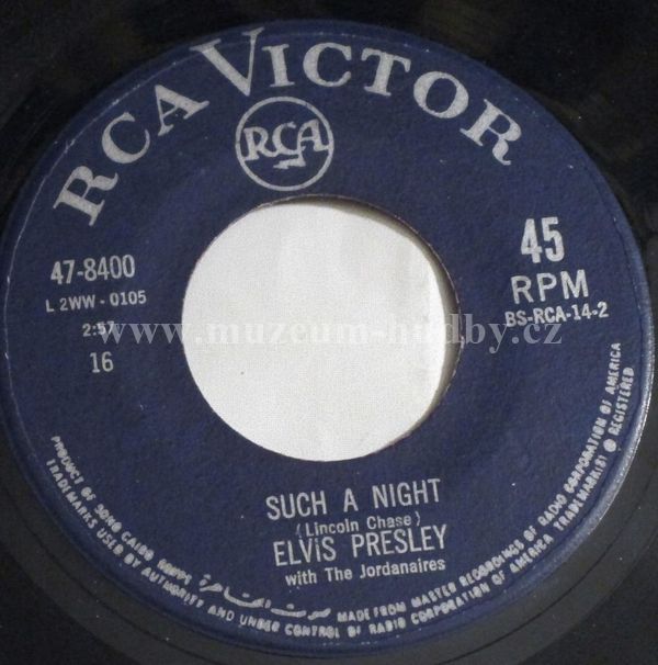 Elvis Presley With The Jordanaires