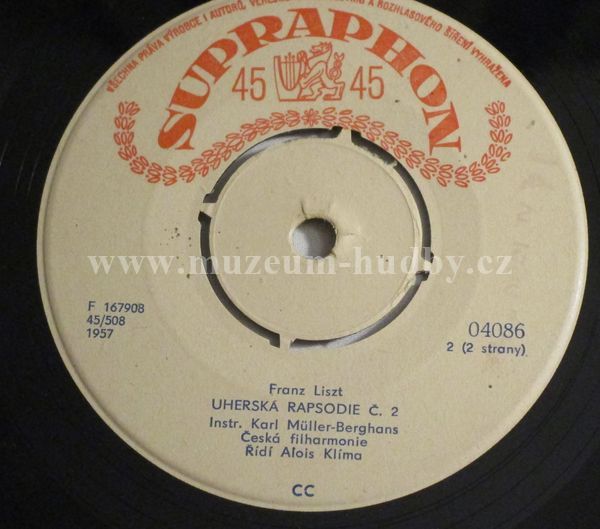 Franz Liszt, Česká Filharmonie