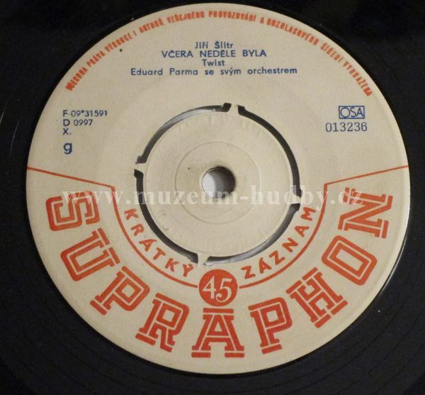 Petr Altman, Eduard Parma Se Svým Orchestrem