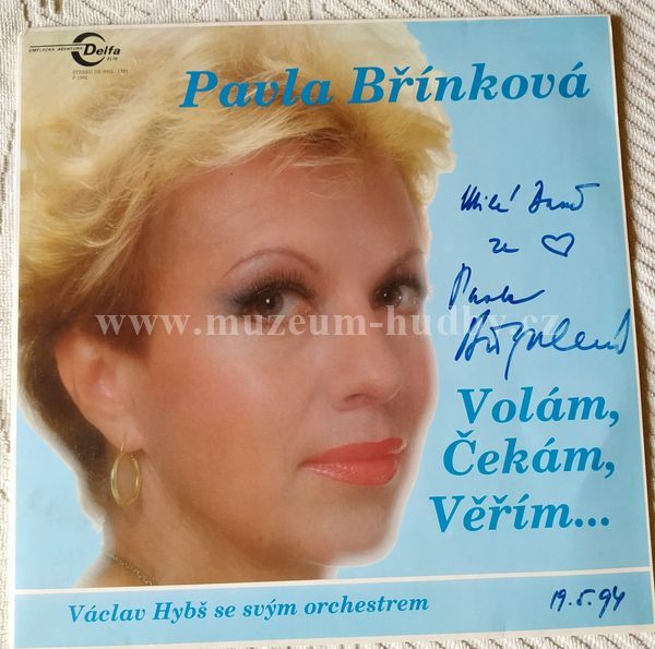 Pavla Břínková A Václav Hybš Se Svým Orchestrem
