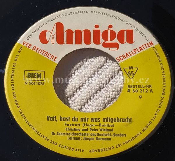 Christine Und Peter Wieland, Gr. Tanzstreichorchester Des Deutschl.-Senders