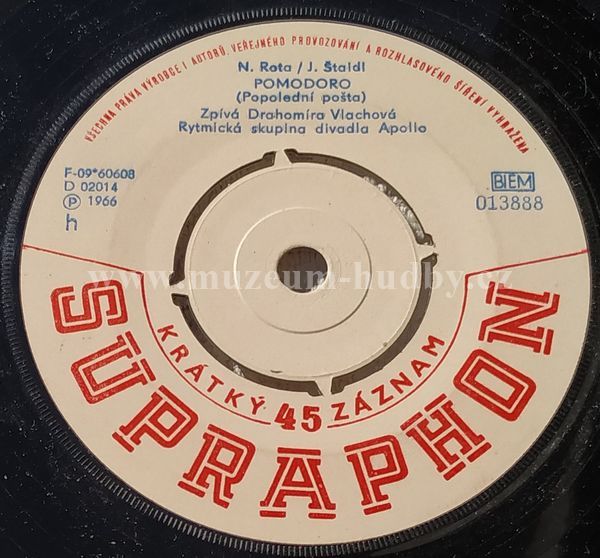 Drahomíra Vlachová / Karel Gott A Karel Hála