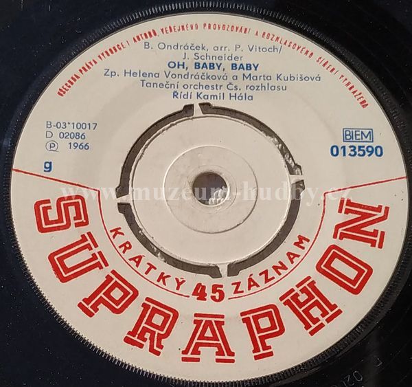 Helena Vondráčková A Marta Kubišová / Karel Skalický, Bohumil Vaněk