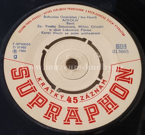 Yvetta Simonová, Milan Chladil / Judita Čeřovská