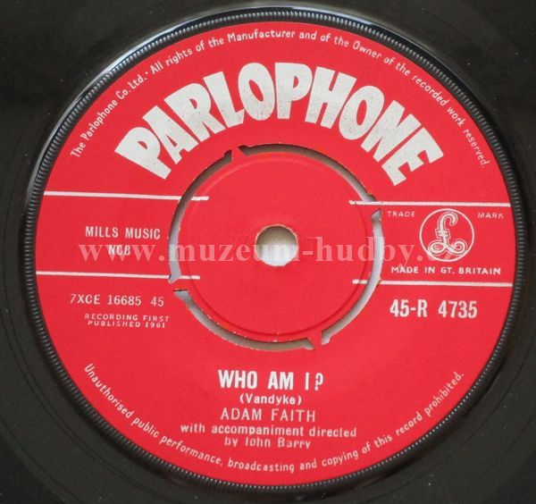 Adam Faith With John Barry & His Orchestra