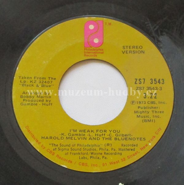 Harold Melvin And The Bluenotes