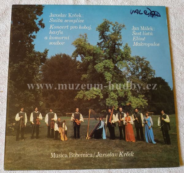 Jaroslav Krček, Musica Bohemica/ Jan Málek