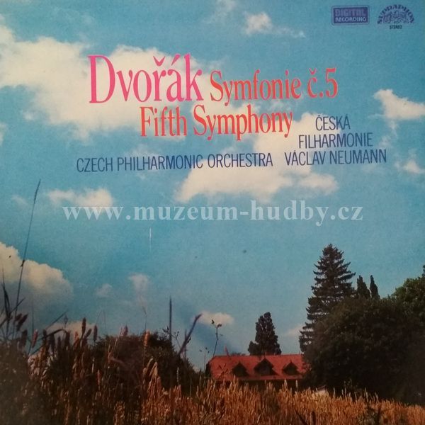 Dvořák, Czech Philharmonic Orchestra, Václav Neumann ‎