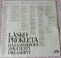 Hana Hegerová, Pavel Kopta-Lásko Prokletá (Hana Hegerová Zpívá Texty Pavla Kopty)