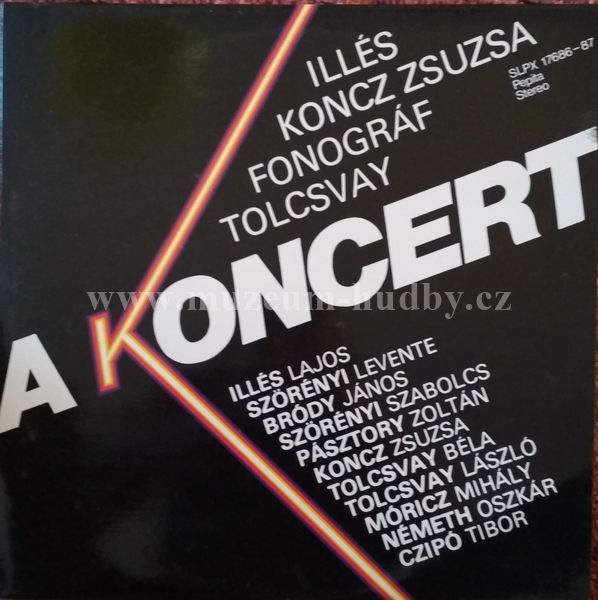 Illés, Koncz Zsuzsa, Fonográf, Tolcsvay