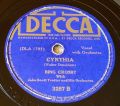 Bing Crosby With John Scott Trotter And His Orchestra-I'm Waiting For Ships That Never Come In / Cynthia