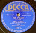 Bing Crosby And Connie Boswell With Bob Crosby's Bob Cats-Tea For Two / Yes Indeed!