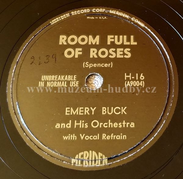 Emery Buck And His Orchestra With Vocal Refrain