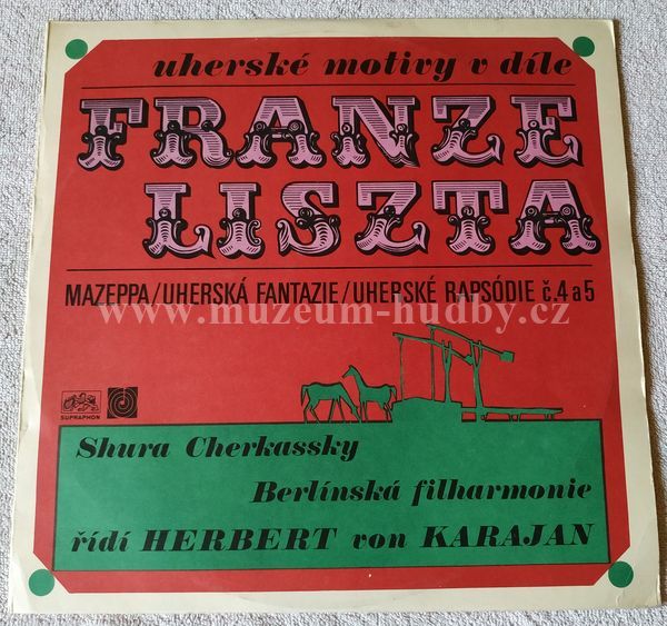 Franz Liszt - Shura Cherkassky · Berliner Philharmoniker · Herbert Von Karajan ‎
