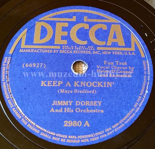 Jimmy Dorsey And His Orchestra