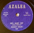 Johnny Nelms-After Today/ Cry, Baby Cry