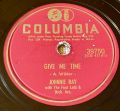 Johnnie Ray-Walkin' My Baby Back Home / Give Me Time
