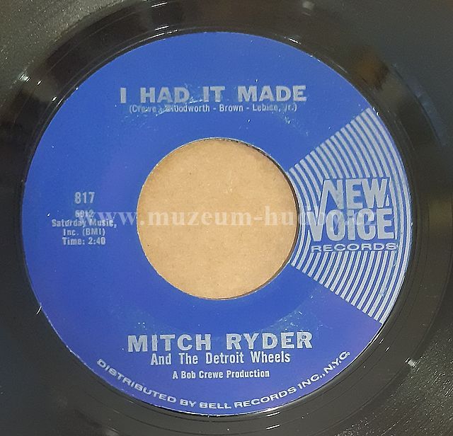 Mitch Ryder And The Detroit Wheels