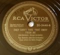 Tex Beneke And His Orchestra-The Beautiful Blonde From Bashful Bend / They Can't Take That Away From Me