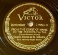 Vaughn Monroe And His Orchestra-Cross Roads / From The Coast Of Maine To The Rockies
