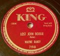 Wayne Raney-Jole Blon's Ghost / Lost John Boogie