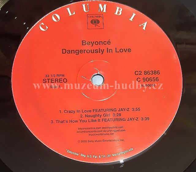 Beyoncé-Dangerously In Love | online vinyl shop, gramofonové desky