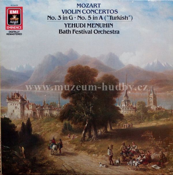 Mozart, Yehudi Menuhin, Bath Festival Orchestra ‎