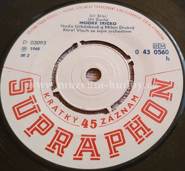 Orchestr Karla Vlacha, Naďa Urbánková A Milan Drobný