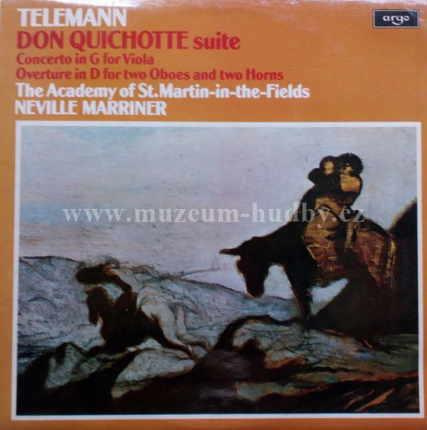 Telemann - The Academy Of St. Martin-in-the-Fields, Neville Marriner