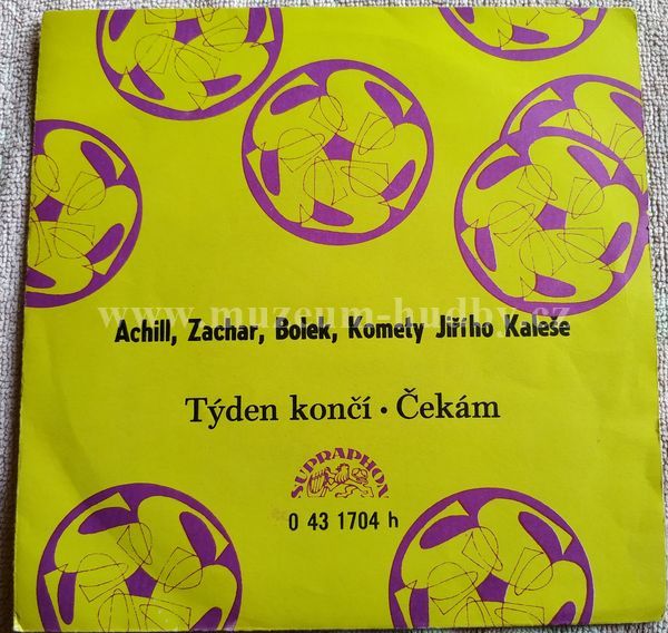 Achill, Zachar, Bolek, Komety Jiřího Kaleše