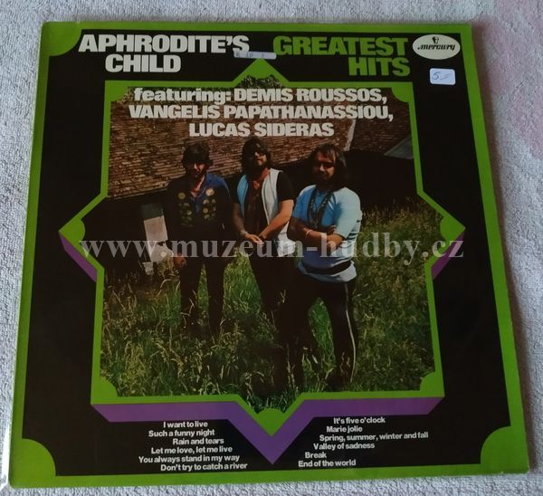 Aphrodite's Child Featuring Demis Roussos, Vangelis Papathanassiou*, Lucas Sideras