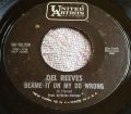 Del Reeves-I Don't Have Enough Sense (To Come In Out Of The Pain)