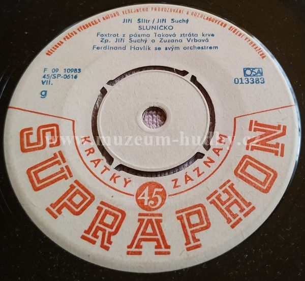 Jiří Suchý, Zuzana Vrbová