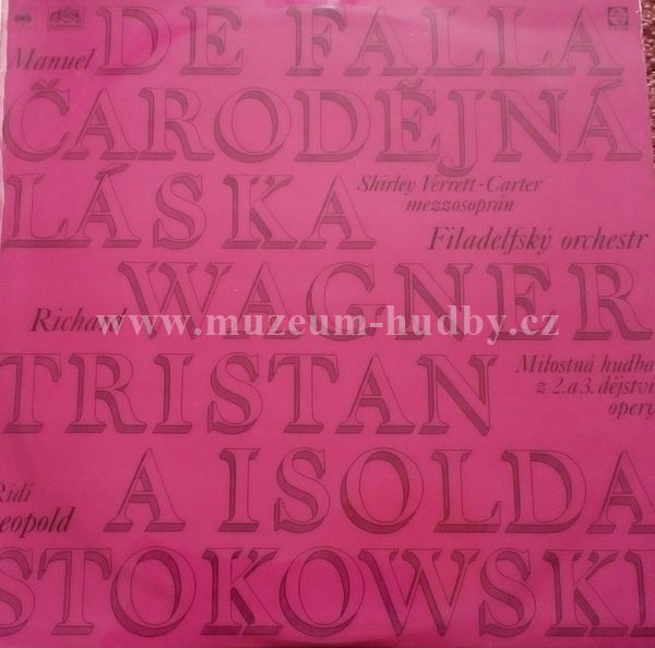 Filadelfský Orchestr, Leopold Stokowski, Shirley Verrett ‎– Manuel de Falla