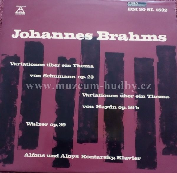 Johannes Brahms, Alfons Und Aloys Kontarsky