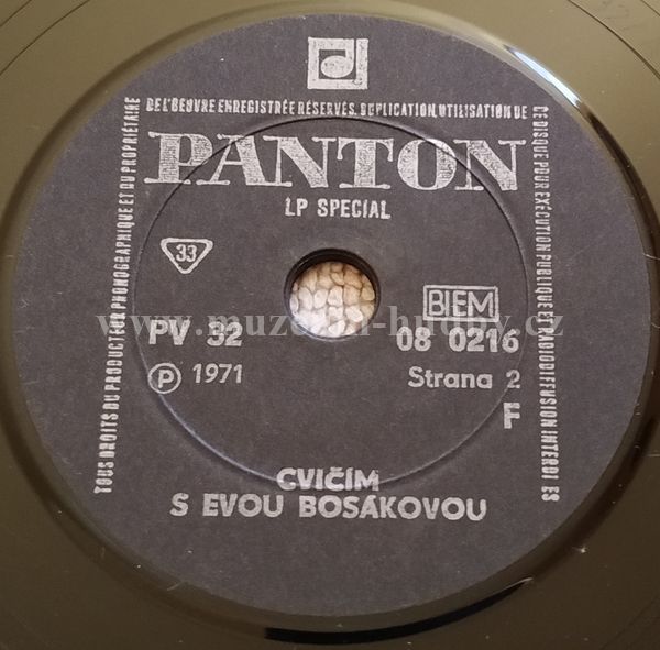 Eva BosákováCvičím S Evou Bosákovou online vinyl shop, gramofonové desky