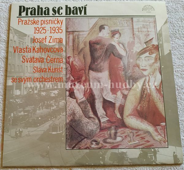 Josef Zíma, Vlasta Kahovcová, Svatava Černá, Sláva Kunst Se Svým Orchestrem