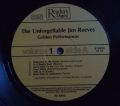 Jim Reeves ‎-The Unforgettable Jim Reeves