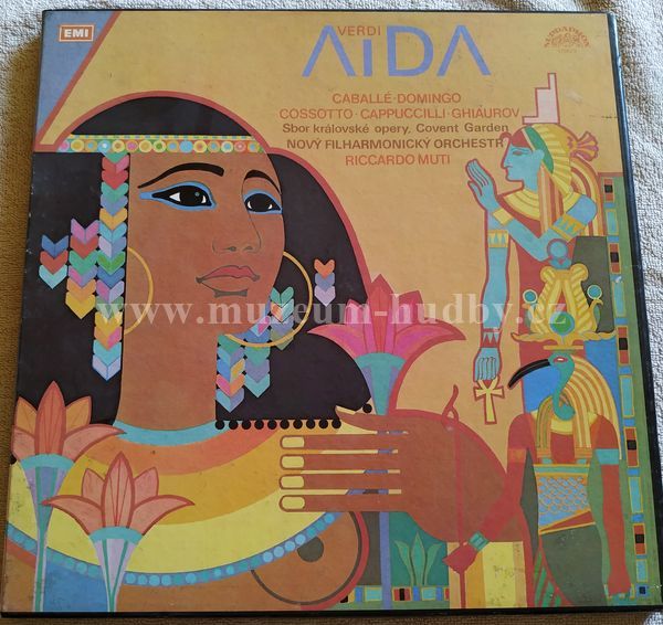 Verdi, Caballé, Domingo, Cossotto, Cappuccilli, Ghiaurov, Nový Filharmonický Orchestr, Sbor Královské Opery, Covent Garden, Riccardo Muti