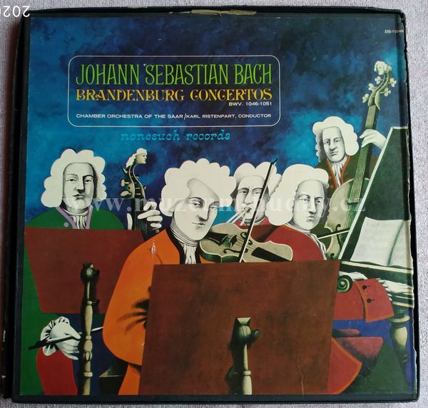 Johann Sebastian Bach - Chamber Orchestra Of The Saar, Karl Ristenpart