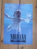 Nirvana-Nevermind / blue vinyl,poster