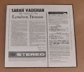 Sarah Vaughan-After Hours At The London House
