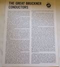 Anton Bruckner-The Great Bruckner Conductors