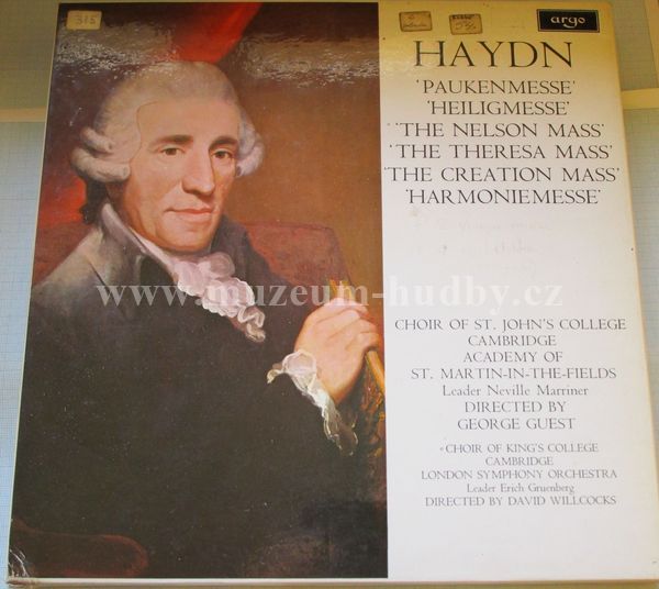Haydn / Choir Of St. John's College, Cambridge, Academy Of St. Martin-in-the-Fields, George Guest