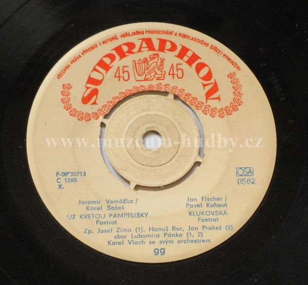 Josef Zíma, Pavlína Filipovská, Rudolf Cortés