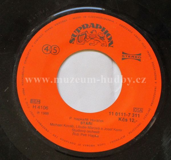 Michael Kocáb, Libuše Márová A Josef Kemr