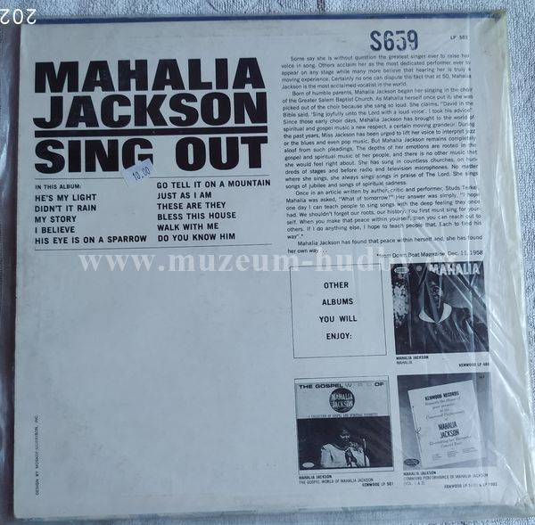 Mahalia Jackson