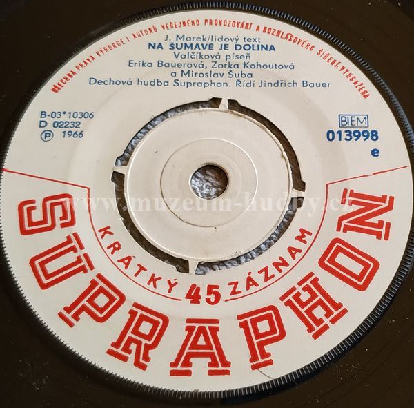 Erika Bauerová, Zorka Kohoutová, Miroslav Šuba